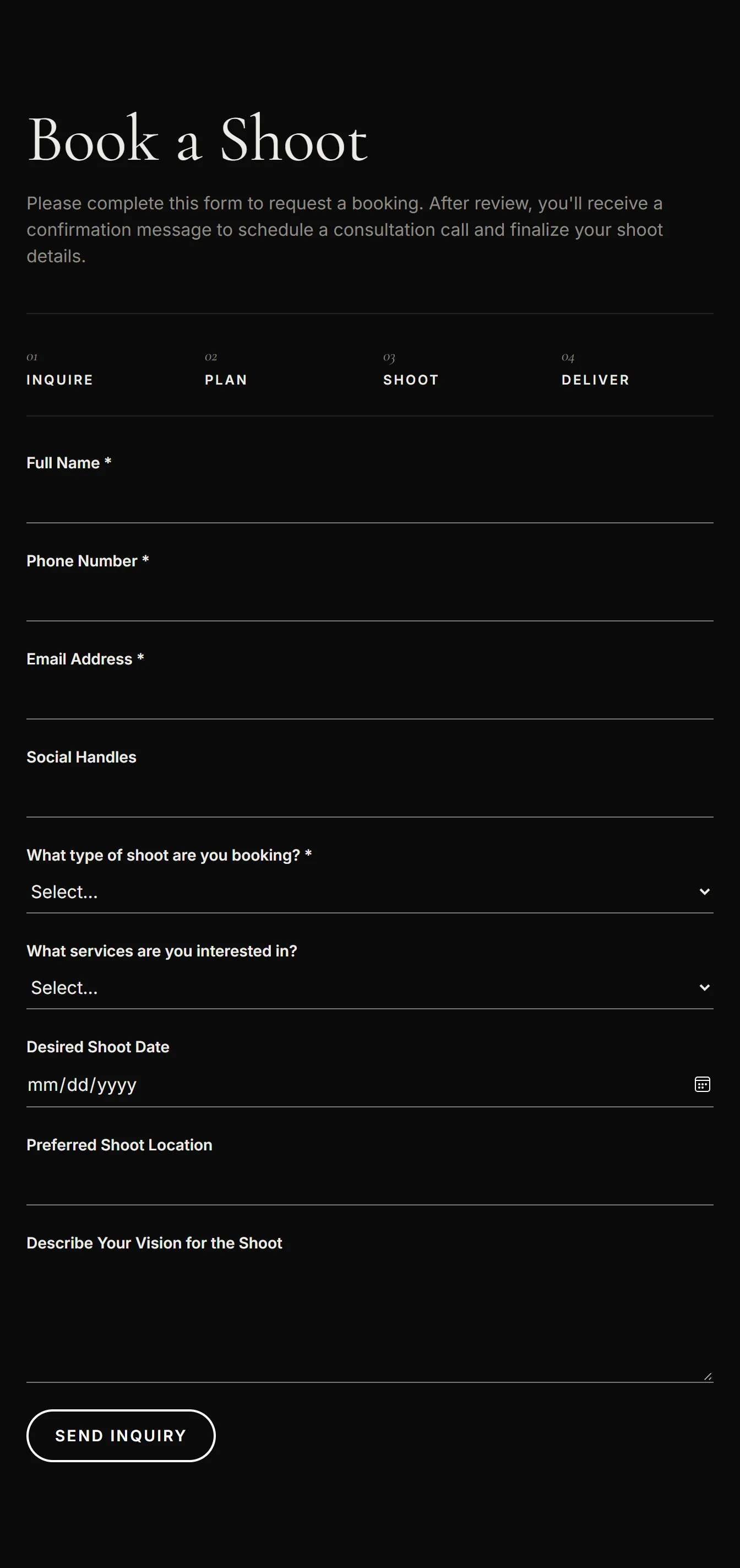 The same questions as Roman's old Google Form, now on his own site.